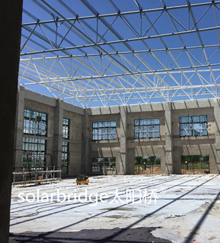 公安局体育馆高大空间空气制热机组